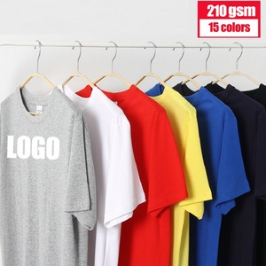 Wholesale New Plus Size Men's Half Sleeve Silk Screen Printed 100% Cotton Solid Regular Fit Custom Color <b>Summer</b> T-<b>Shirt</b> - Product Image 5