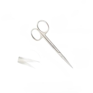 Tijeras desechables Iris Hoja recta 11,5 cm Top Premium Primeros auxilios Acero inoxidable Tijeras quirúrgicas de un solo uso Instrumentos - Product Image 6