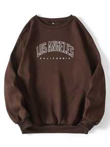Nouvelle Collection – Sweat-shirt uni pour femme en molleton 100 % coton, tendance, qualité supérieure, vente en gros OEM - Product Image 3