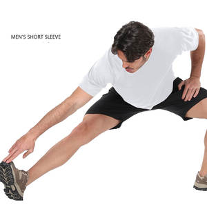 Activewear Logotipo personalizado Entrenamiento Gimnasio Ropa Correr Hombres Deportes Camisetas Gimnasio Camisetas Tops para hombres - Product Image 4