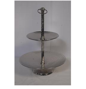 Recién llegado diseñado soporte para pasteles estilo de lujo soporte para pasteles con Latón chapado en oro para decoración de pasteles usos por exportadores - Product Image 3