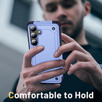 Étui de téléphone robuste hybride antichoc en TPU pour S25 Ultra/Plus S24 Léger et universel