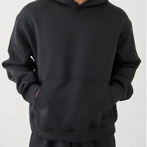 เสื้อฮู้ดดี้ผู้ชายคุณภาพสูง ผ้าฝ้าย 100% สไตล์สตรีทแวร์ ชุดแทรคสูท พิมพ์ลายพัฟฟ์หนา คุณภาพพรีเมียม - Product Image 4