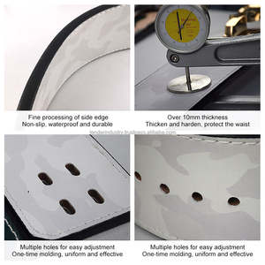 Ceinture de musculation en cuir de vachette sublimé sur mesure avec boucle à levier de 10 mm, ceinture de soutien lombaire robuste pour la musculation - Product Image 4