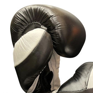 Guantes de Boxeo de Piel Sintética PU de 8oz, Transpirables, Ecológicos, Ligeros, de Dedo Completo, Antideslizantes, con Correa Ajustable, Directo de Fábrica, OEM - Product Image 5