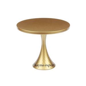 Dernier arrivage Support à gâteau en métal doré fantaisie artisanal Décoration de fête de mariage Support à cupcake - Product Image 2