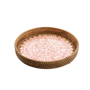 Juego de 3 Bandejas de Servicio MOP de Primera Calidad, Forma Ovalada, Diseño Más Reciente, Bandeja de Servicio para Café y Té, Uso en Cafeterías y Hoteles - Product Image 4