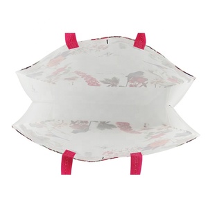 Customizable Pattern Non-Woven <b>Fabric</b> Shopping <b>Bag</b> with PP Webbing Handle and Large Size - Product Image 5