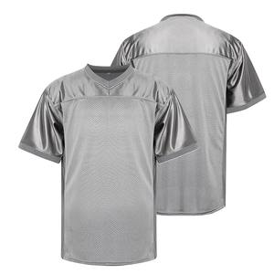 Camiseta Deportiva Simple de Moda Masculina de Fútbol Americano, Camiseta de Fútbol Lisa para Fiesta Hip Hop, Camisetas de Talla Grande para Hombre - Product Image 4