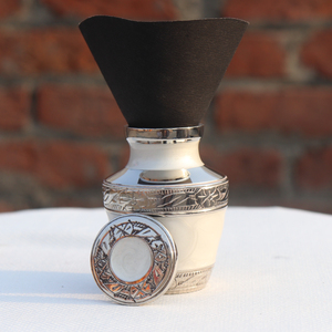 Urne funéraire pour enfant de haute qualité HHO, petite taille, en métal, écologique, personnalisable, design de monument funéraire, excellent rapport qualité-prix - Product Image 4