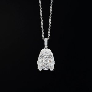 Colgante Hip Hop de Aleación Chapado en Oro con Diamantes Helados Personalizado al por Mayor - Product Image 1