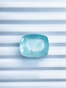 Aguamarina Natural Corte Cojín 21.54 CTS Color Azul Cielo Premium Claridad Excelente Coleccionista Narnoli Impex Certificado IGI 5-10mm - Product Image 2
