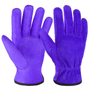 Precio al por mayor Guantes de trabajo de cuero para exteriores Logotipo personalizado Nuevo diseño Ajuste suave de alta calidad OEM Más popular Secado rápido - Product Image 6