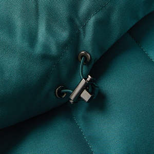 Chaqueta acolchada ligera de gran tamaño para exteriores para hombre, impermeable, a prueba de viento, con capucha, de moda, OEM, ODM, fabricante - Product Image 6