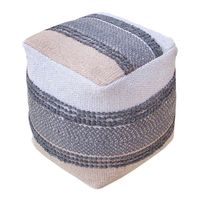 Meilleur prix Pouf en coton imprimé ethnique pouf pouf fait à la main coussin de sol repose-pieds pouf siège rond salon décor meubles