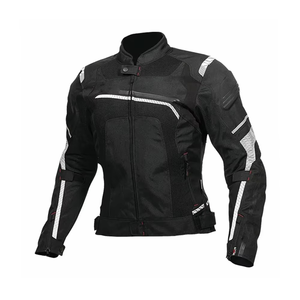 Chaqueta de motocicleta Unisex de talla grande transpirable personalizada impermeable a prueba de viento de cuero de carreras de bajo precio - Product Image 5