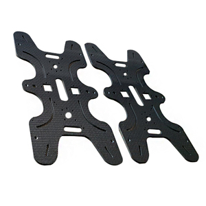 Plaques en fibre de <span class=keywords><strong>carbone</strong></span> 100 % pure 3K sergé de 0,5 mm, 1 mm, 1,5 mm, 2 mm, 2,5 mm, 3 mm, 4 mm, 6 mm - Product Image 1