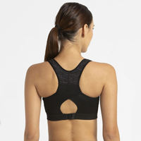 Sujetador Deportivo Reversible Sin Costuras para Mujer, Tallas Grandes, Transpirable, de Alta Sujeción, con Elasticidad en Cuatro Direcciones, Colores Sólidos