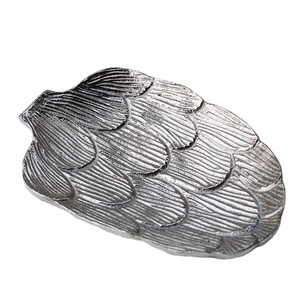 Frais arrivée métal personnalisé en gros bibelot plateau anneau collier bibelot couche bijoux plateaux métal bibelot plateau - Product Image 2