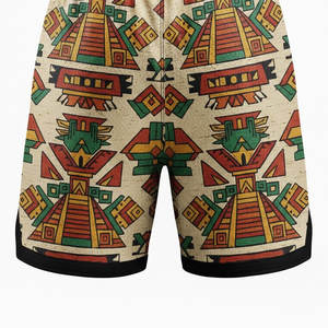 Pantalones Cortos Deportivos de Malla Sublimada para Hombre, Uniformes de Baloncesto Ligeros con Gráficos Personalizados y Números de Jugador - Product Image 4