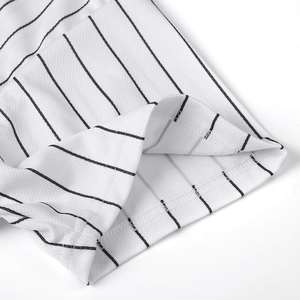 Maillot de softball personnalisé chemise de baseball boutonnée matériel en maille à séchage rapide sergé conception nom de l'équipe broderie ajustement uniforme pour jeunes USA - Product Image 3