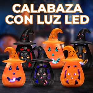 Decorazioni di Halloween: Cappello da Strega e Zucche Ornate - Product Image 1