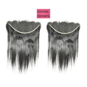 Cabello Humano Natural Negro Virgen Remy Indio Vietnamita de Onda Profunda y Liso, con Cutícula Alineada, Encaje Completo 13*6 HD, Venta al por Mayor - Product Image 5