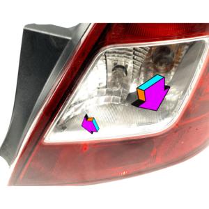 FEU ARRIÈRE DROIT STOP OPEL Corsa D 5P 1ère Série 13269051 (06>) - Product Image 2