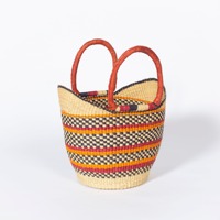 Bolgatanga sacs de jonc de mer tressé à la main sac de designer d'herbe de mer panier organisateur de paille de choix