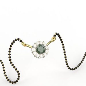 Ishi เพชรที่มีเสน่ห์18K โกลด์แลปปลูกเพชรมรกต - Product Image 1