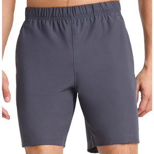 Pantalones Cortos Deportivos Personalizados para Hombre, Ecológicos, de Primera Calidad, Ligeros, Tejidos, Sólidos, Casuales, con Máxima Movilidad para Levantamiento de Pesas - Product Image 1