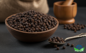Pimienta Negra Cruda HP Valia Premium, Secada al Sol, Grado Alimenticio, a Granel, Grado de Exportación, de la India - Product Image 2