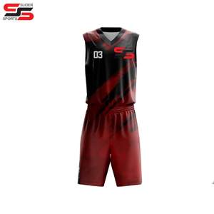 Basketball Uniform Shirt <b>Short</b> Sets Factory Made New Design Sublimation Printing Basketball Uniform Sports Team Uniform - Product Image 4