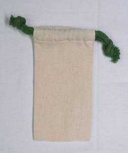 Sac à cordon en mousseline de coton biologique personnalisé écologique promotionnel petite toile en tissu calicot blanc pour un usage quotidien imprimé de logo - Product Image 6