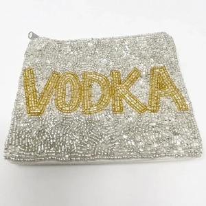 Monedero de Cuentas Multicolor Hecho a Mano para Mujer, Bolsa para Monedas con Cremallera, Correa de Cadena, Bolsa de Cuentas con Diseño de Guirnalda de Pascua para Regalos de Uso Diario - Product Image 1