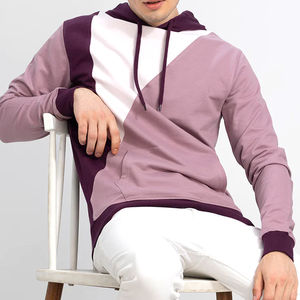 เสื้อสเวตเชิ้ตและกางเกงสเวตเตอร์ผ้าฝ้ายมีฮู้ดผ้าเกล็ดปลาขนาดใหญ่ออกแบบได้ตามต้องการ - Product Image 2