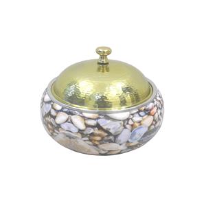 Autocollant pour plat de service de cuisine, finition autocollante, avec couvercle plaqué argent, pour table à manger - Product Image 2