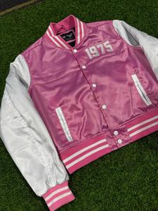 Chaqueta universitaria de talla grande personalizable, conjunto de ropa deportiva de invierno Letterman, técnica impresa transpirable, temporada de verano - Product Image 1