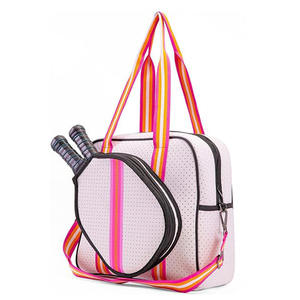 Venta caliente nuevo estilo deportivo Crossbody PVC cierre de cremallera Pickleball raqueta Paddle Bag para entusiastas - Product Image 1