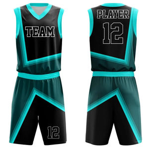 Maillots réversibles de basket-ball de sublimation personnalisés OEM uniformes de basket-ball sublimés personnalisés - Product Image 6