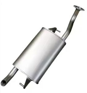 Venta directa de fábrica, accesorios de sistema de escape automático de alto rendimiento, silenciador de escape de acero inoxidable 409 para Toyota Corolla - Product Image 1