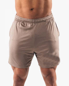 Shorts de gymnastique respirants en maille de haute qualité pour l'entraînement physique pour hommes fabriqués au Pakistan - Product Image 1