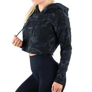 Sudaderas de Invierno Gruesas para Mujer, Bordado Personalizado con Letras, Estilo Francés, Dobladillo Inferior, Manga Larga, 100% Algodón - Product Image 5