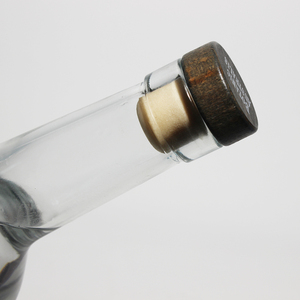 Haute qualité 1000ML <span class=keywords><strong>1L</strong></span> <span class=keywords><strong>prix</strong></span> usine personnalisé <span class=keywords><strong>vodka</strong></span> liqueur spiritueux <span class=keywords><strong>bouteille</strong></span> en verre avec capsules thermorétractables - Product Image 5