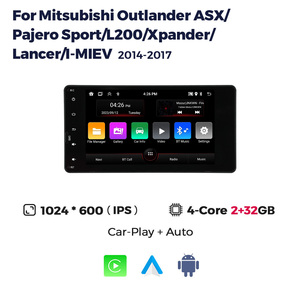 Mekede pantalla carro 360นำทางรถยนต์เครื่องเสียงสเตอริโอเล่นมัลติมีเดียสำหรับ Mitsubishi Outlander <span class=keywords><strong>ASX</strong></span> Pajero Sport 2014-2017 - Product Image 5