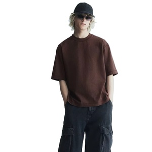 Camisetas formales de lona gruesa para hombre, personalizadas al por mayor, con frente en blanco, de secado rápido y transpirables - Product Image 3