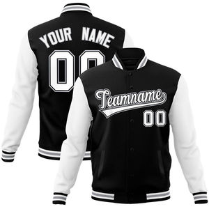 Plus Size Men's Versity College Jackets Wholesale Blank Varsity Jackets Custom logo Plain Letterman Varsity Jacket for Men - Product Image 2