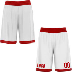 Pantalones cortos de baloncesto transpirables de alta calidad de talla grande impreso práctica de gimnasio para actividades al aire libre tela de poliéster de secado rápido Bsci - Product Image 4