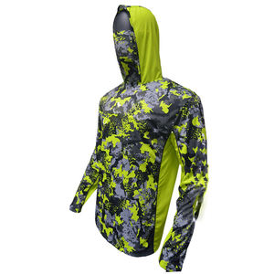 Sweat à capuche personnalisé de haute qualité pour adultes hommes nouveau Design hommes impression numérique sweat à capuche de pêche avec masque de refroidissement - Product Image 4