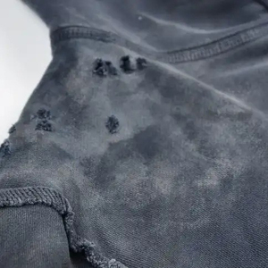 Cómodas sudaderas con capucha de ácido para hombre Otoño Invierno Temporada Uso Diseño y tamaño Premium 100% Algodón Servicio OEM Sudaderas con capucha de lavado ácido para hombre - Product Image 3